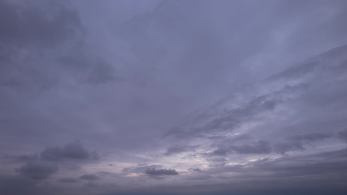 HD天空灰色阴暗乌云天气