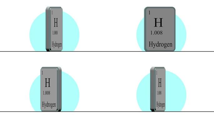 氢.门捷列夫系统周期表中的元素.