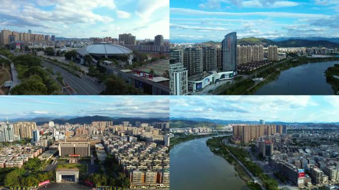 12组揭阳 地标 揭阳楼广场 万达广场