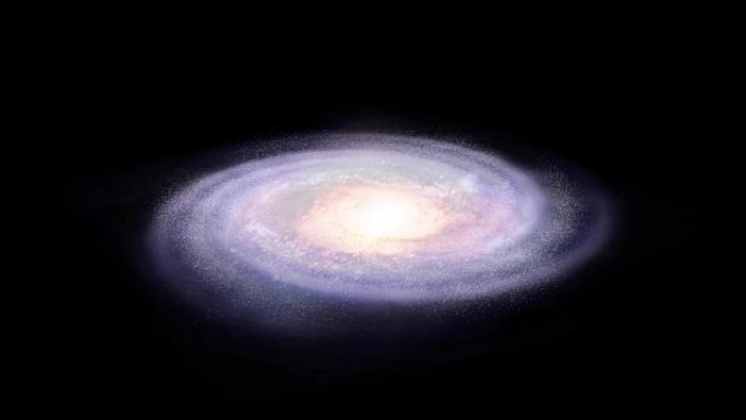 用球状星团表示银河系。