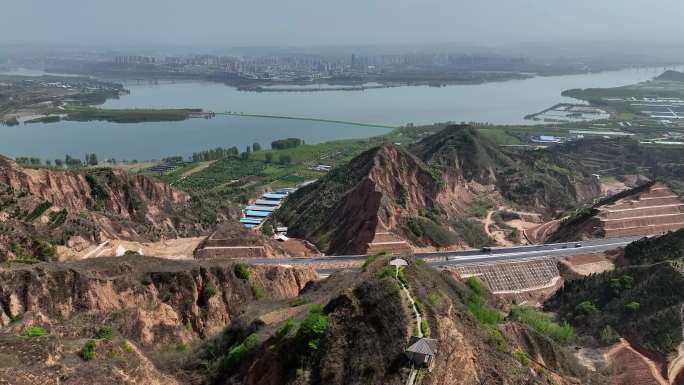 山西平陆黄河东坪村