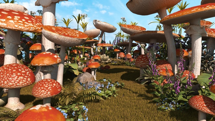 蘑菇微观世界 蘑菇森林