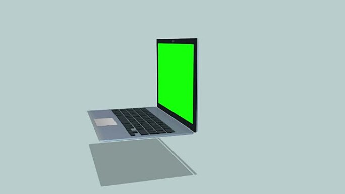 平面设计笔记本电脑可循环动画图标