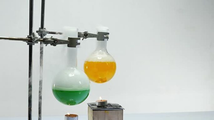 化学共混的实验室实验