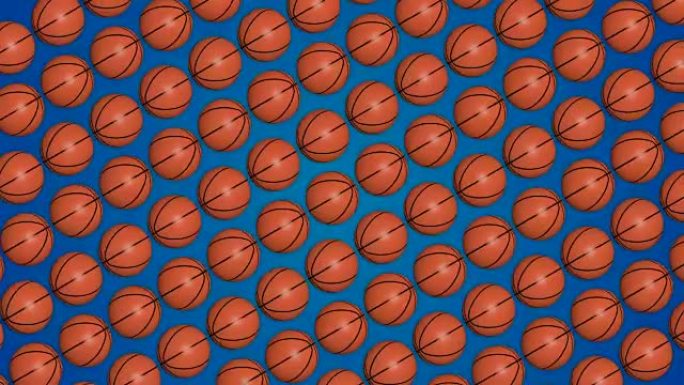 篮球橙色球3d蓝色背景图案对角线