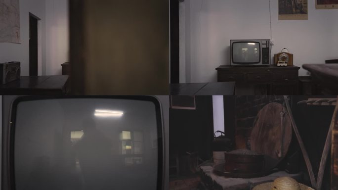 多角度老电视机—回忆老旧房子