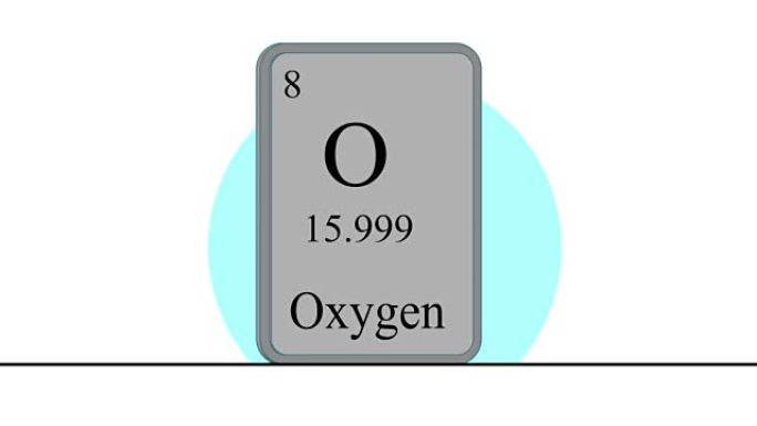 氧.门捷列夫系统周期表中的元素.