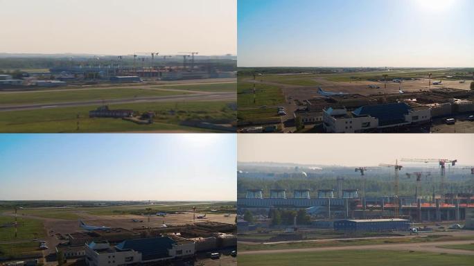 建造新的机场航站楼普尔科沃