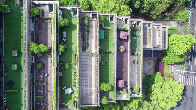 阶梯式阳台 花园阳台 城市大阳台