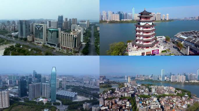 6组惠州市 地标 体育公园 惠州科技馆