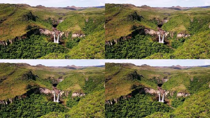 里约普雷托-查帕达多韦迪罗斯国家公园-戈亚斯瀑布