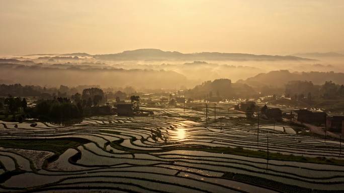 重庆南川盐井梯田