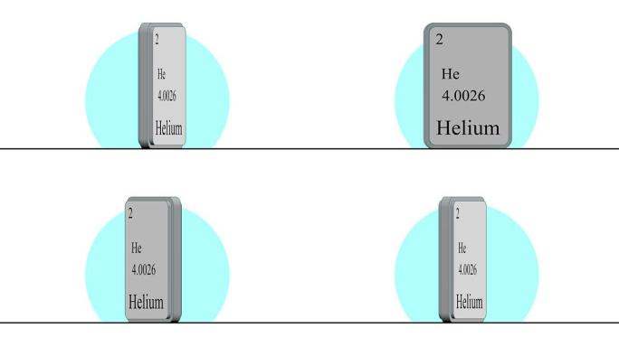 氦.门捷列夫系统周期表中的元素.