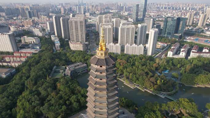 常州地标天宁寺天宁宝塔