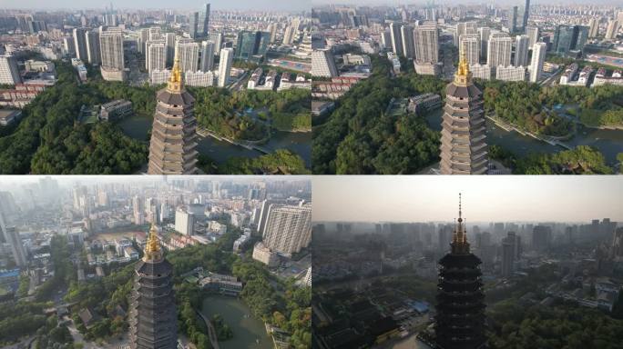 常州地标天宁寺天宁宝塔