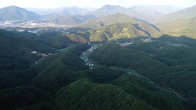 韩国江原道永越山脉