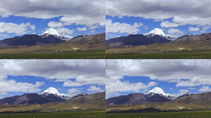 西藏阿里冈仁波齐雪山延时摄影
