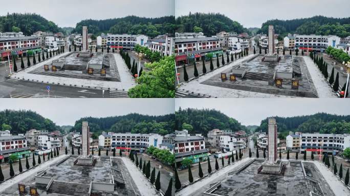 【正版素材】井冈山会师纪念碑0558