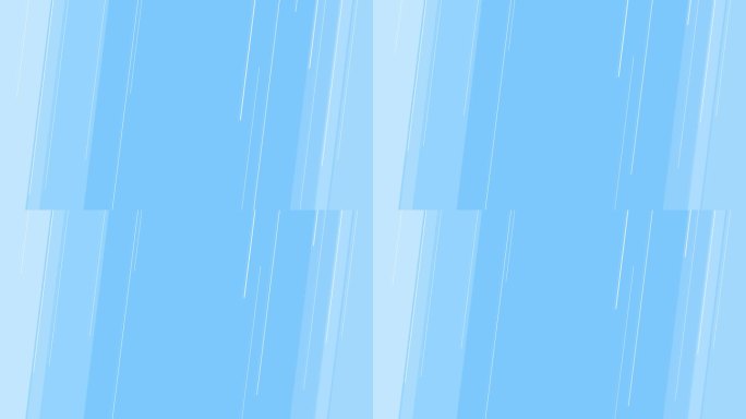 4k卡通速度线条动画蓝色时尚文字标题背景