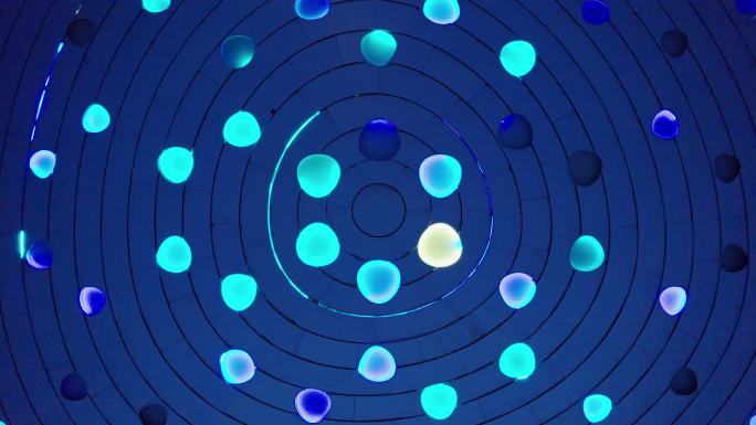 杭州电竞中心夜景