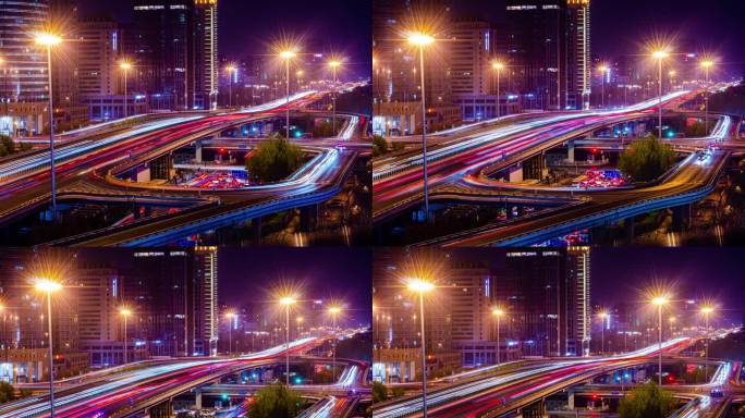 北京CBD国贸桥车流
