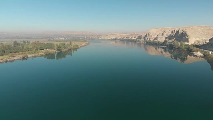 幼发拉底河，Birecik，Sanliurfa，土耳其