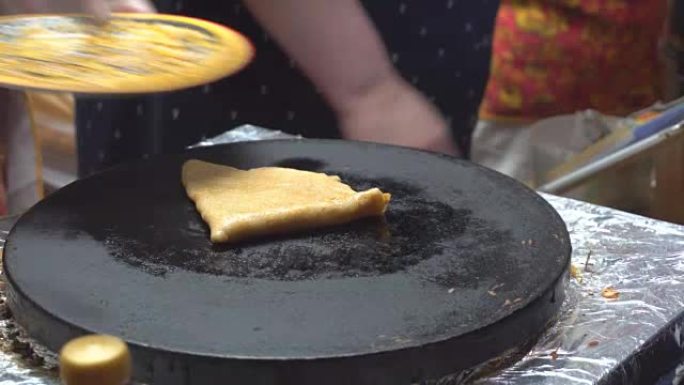 街头快餐，法式薄饼