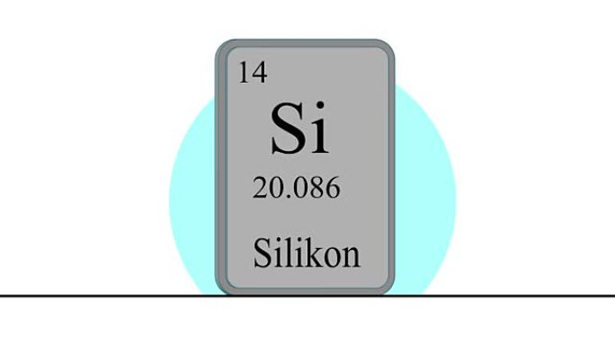 西里康.门捷列夫系统周期表的元素.