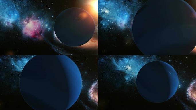 来自太空的现实行星海王星