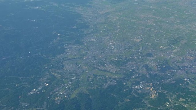 丰田城市，鸟瞰图
