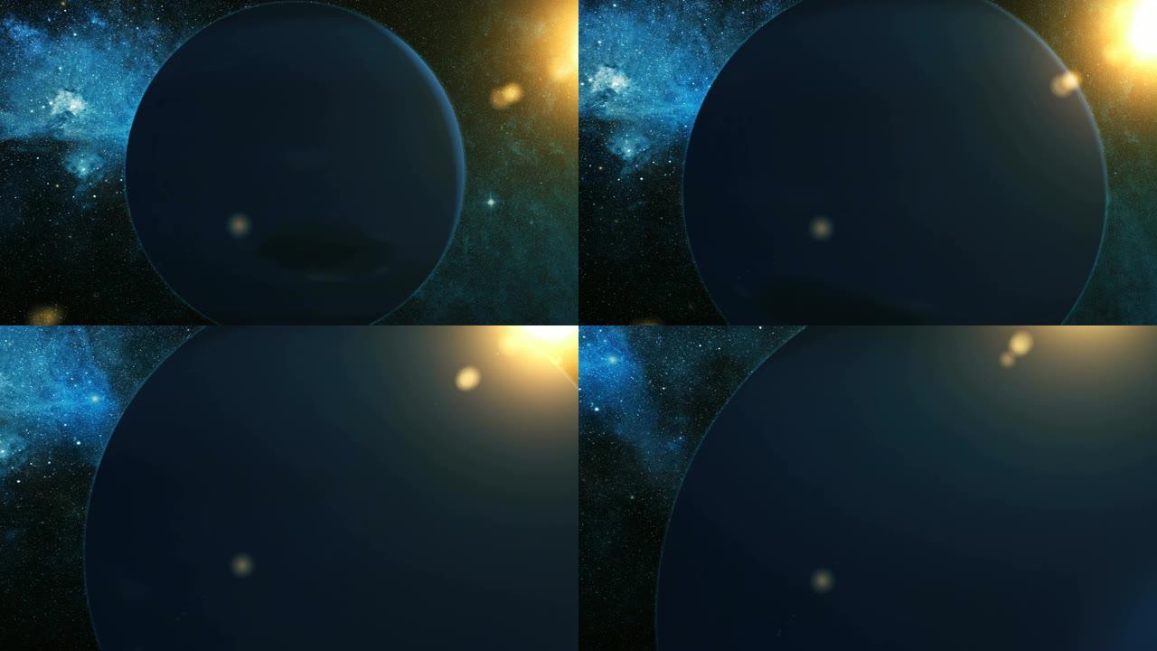 来自太空的现实行星海王星