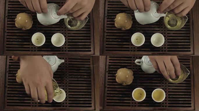 传统中国茶酿造