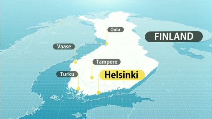 芬兰地图