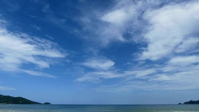 普吉岛巴东海滩的晴天