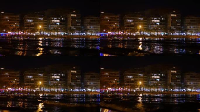 地中海沿岸的夜城