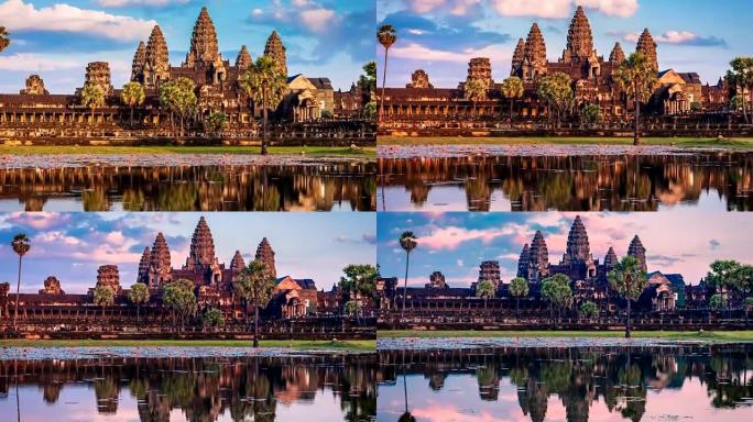 柬埔寨地标吴哥窟的历史