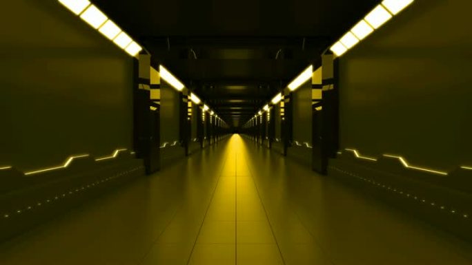 技术循环抽象背景走廊隧道