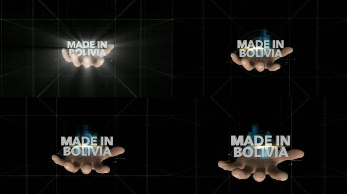 Hand揭示全息图-玻利维亚制造