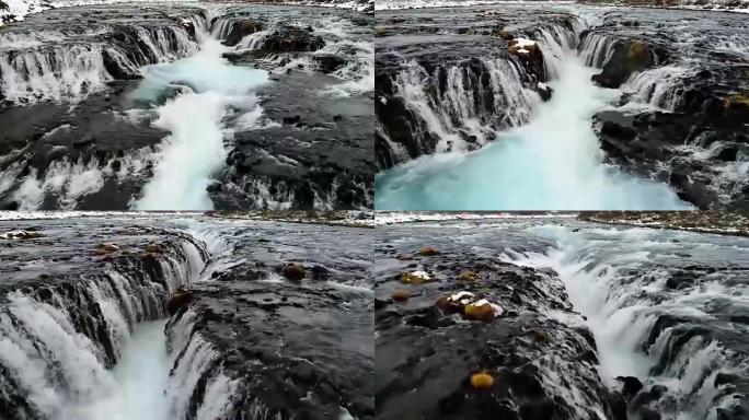 南冰岛布鲁阿福斯瀑布