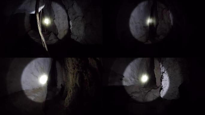 石灰岩洞穴探险: 探索莫伦多瓦附近马达加斯加的一个洞穴
