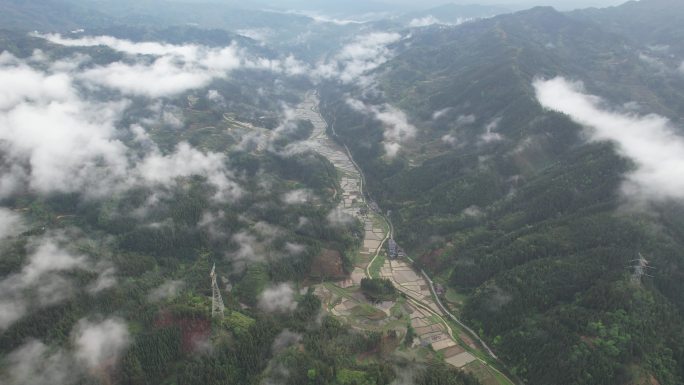 柳州三江富禄云海航拍