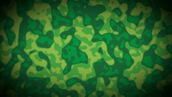 伪装军队背景循环抽象绿色