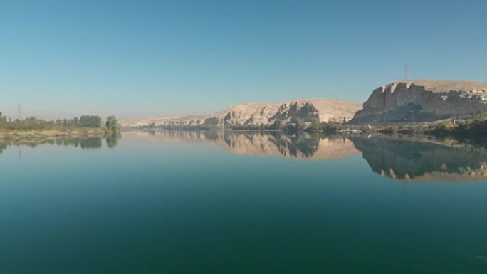 幼发拉底河，Birecik，Sanliurfa，土耳其