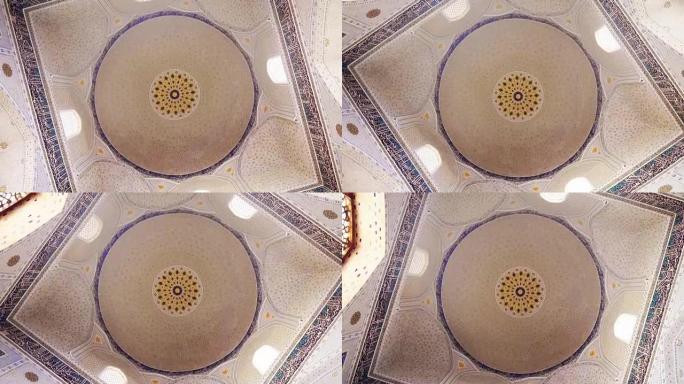 天花板上的阿拉伯装饰