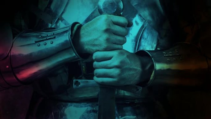 穿着盔甲的骑士