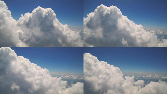 飞来飞去，从飞机窗口看云