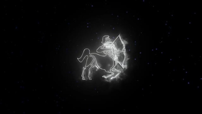 辉煌的十二生肖星座的动画，占星术，天文学，神秘主义者