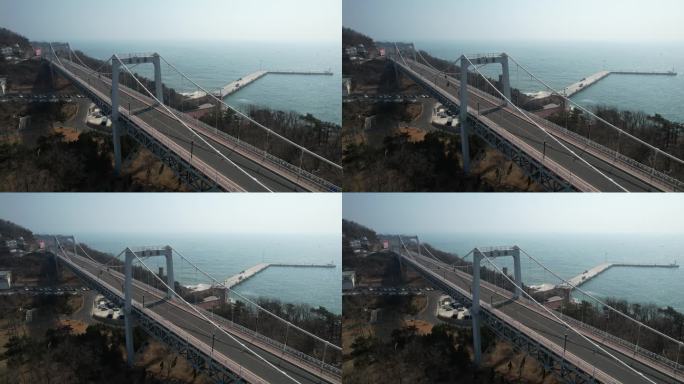 原创大连海滨公路自然风光航拍