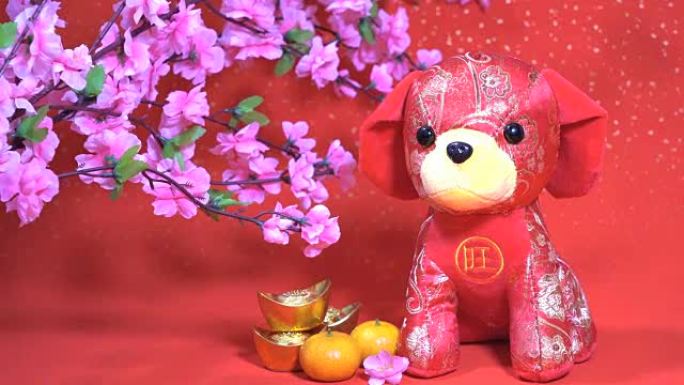 传统中国布娃娃狗，2018是狗年