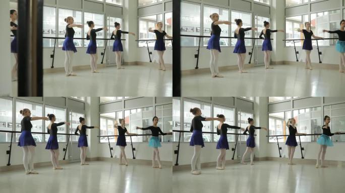 现代芭蕾舞课
